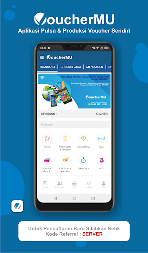 voucherMU : Aplikasi Pulsa Screenshot 0