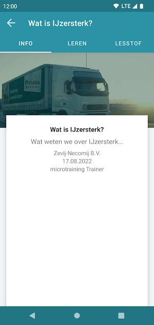 Zevij Necomij Mobile Academy Screenshot 1