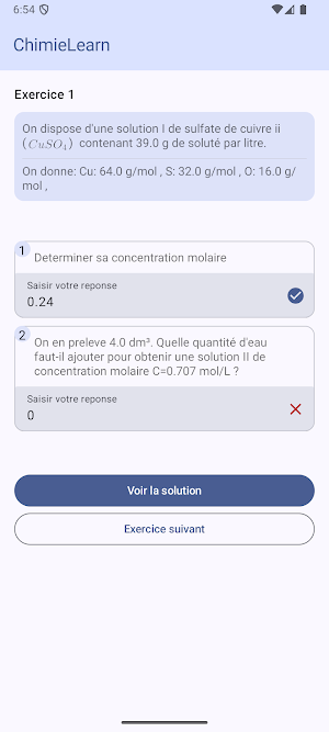 ChimieLearn Screenshot 1