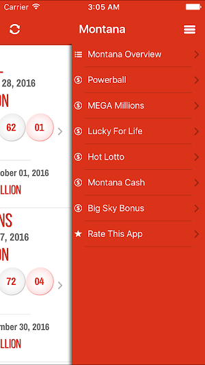 Lottery Results - Montana Screenshot 1