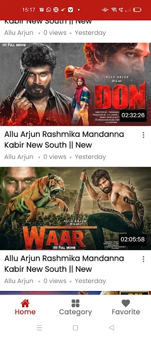 South dubbed in Hindi Movies Screenshot 2