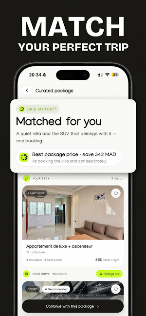 Orid: Car & Stay Rentals Screenshot 0