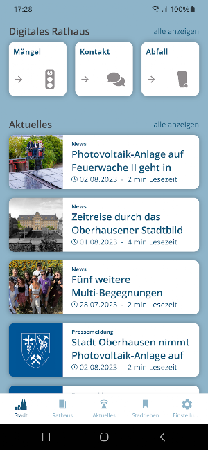 Oberhausen App Screenshot 1
