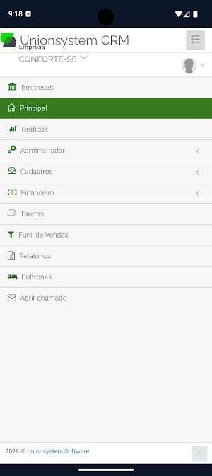 ConforteSe CRM Screenshot 1
