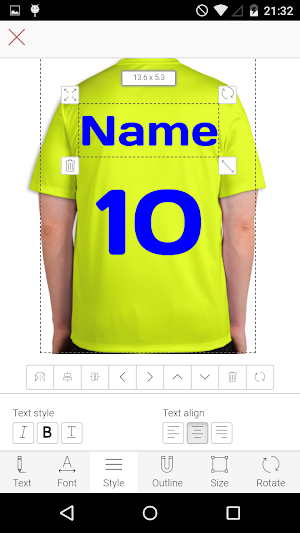 Sports T-Shirt Designer Screenshot 3