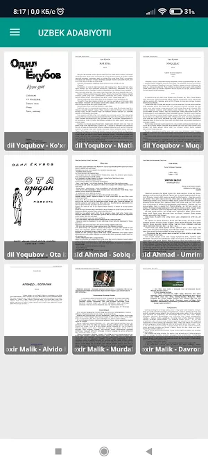 O'zbek adabiyoti 2 Screenshot 3