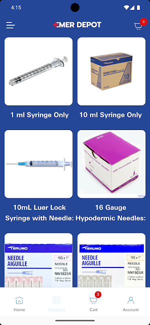 Emerdepot Medical Supplies Screenshot 1
