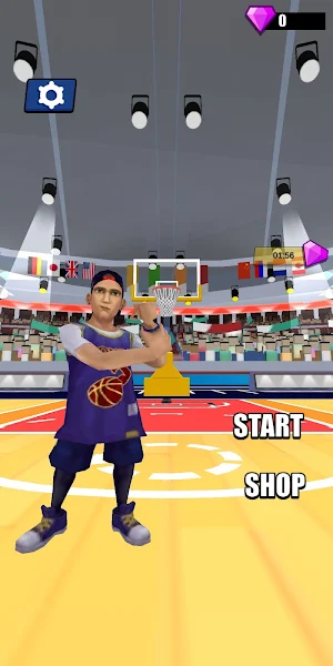 Crazy BasketBall Screenshot 0