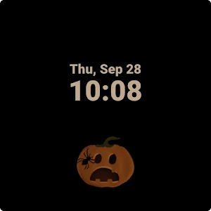 Halloween Pumpkin watch face Screenshot 1