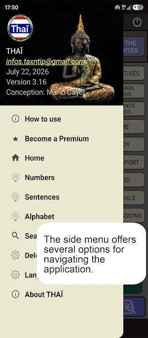 THAI - To memorize Thai words Screenshot 1