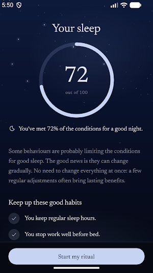 MindOff : Coach du Sommeil Screenshot 2