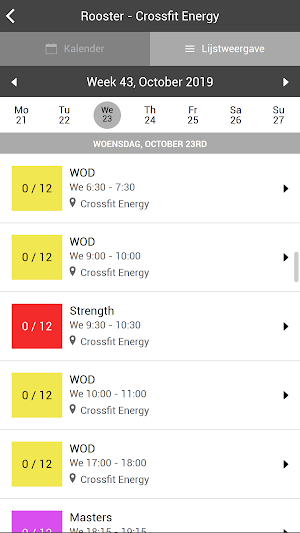 CrossFit Energy Screenshot 3