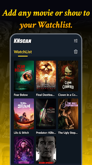KnScan : Movie Tracker Screenshot 1