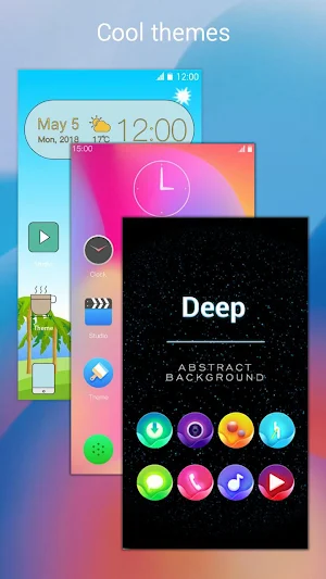 Super P Launcher for P 9.0 launcher, theme Screenshot 2