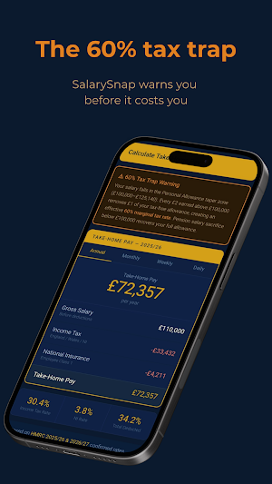 SalarySnap: UK Tax Calculator Screenshot 2