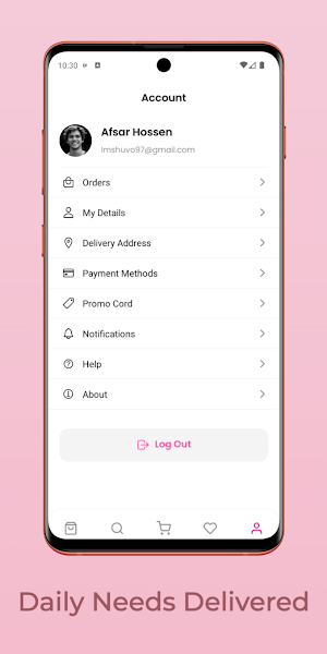 PinkBasket Screenshot 1