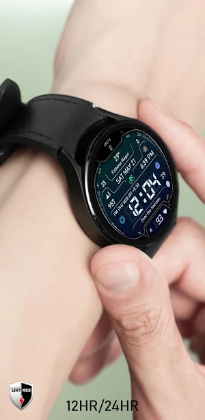 Digital Watch Face 035 Screenshot 1