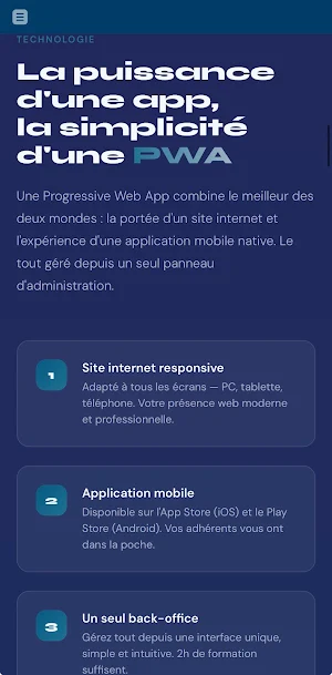 Appli Syndicat Screenshot 1