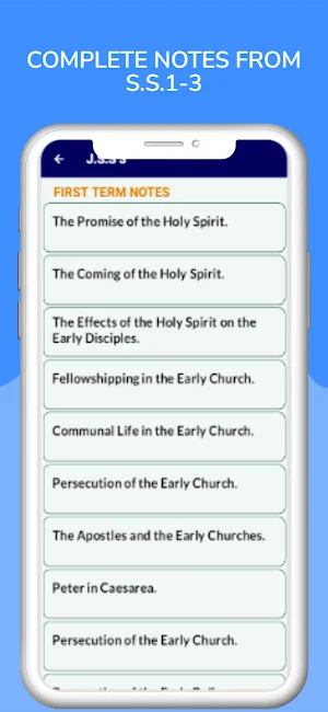 R.M.E Notes (J.S.S 1-3) Screenshot 3
