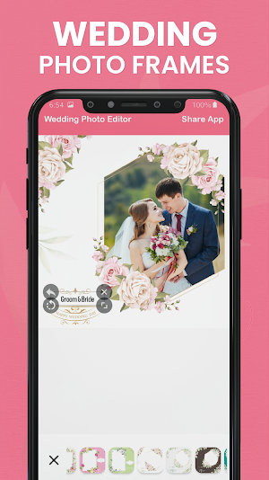 Wedding Photo Frame Maker 2023 Screenshot 0