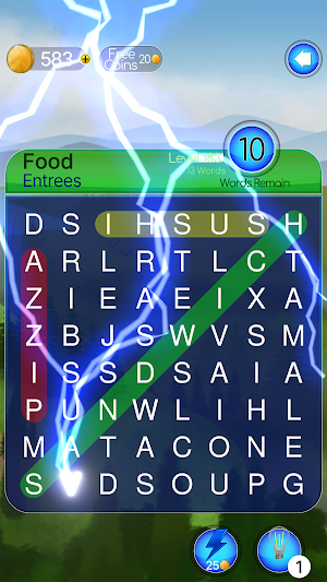 Hidden Word Find: Word Search Screenshot 1