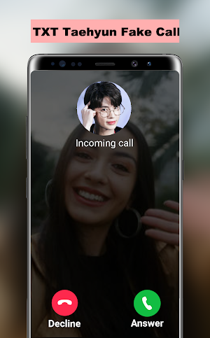 Taehyun Fake Call Screenshot 2