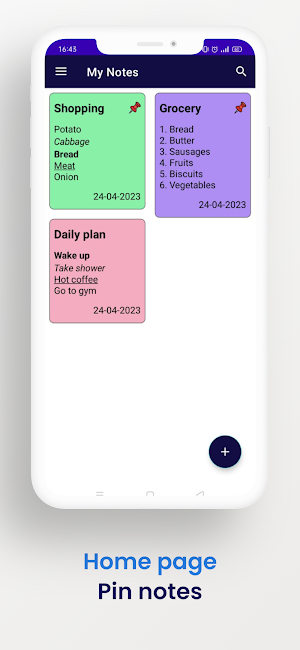 Start Note Screenshot 3