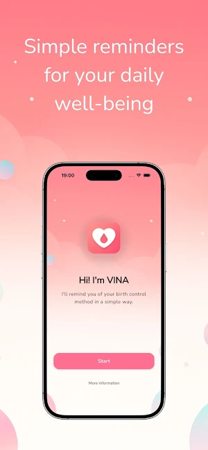 Vina – Pill Reminder Screenshot 0