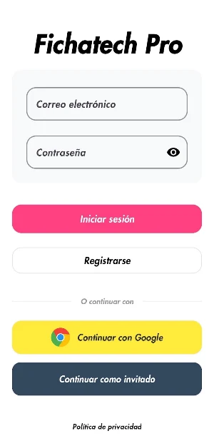 Fichatech Pro Screenshot 0