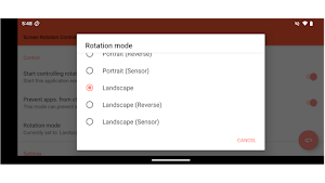 Screen Rotation Control:Lock Screenshot 3