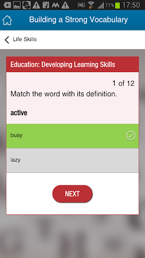 Building a Strong Vocabulary Screenshot 2