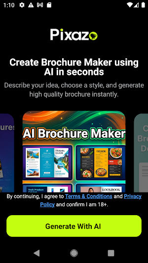AI Brochure Maker: AI Brochure Screenshot 0