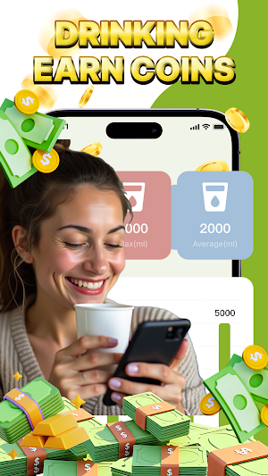 BV Health Drinking: Cash Win Screenshot 2