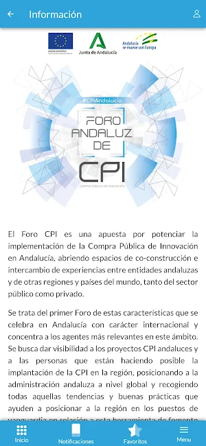 Foro Andaluz de CPI Screenshot 3