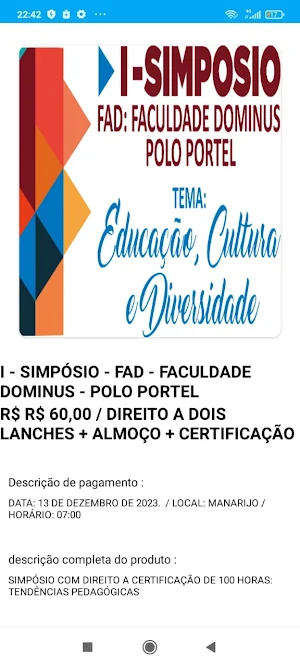 Teorema de Cursos Screenshot 0