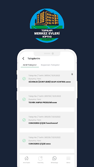 TOPKAPI MERKEZ EVLERİ Screenshot 0