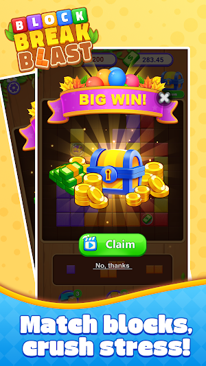 Block Break Blast: Easy Puzzle Screenshot 3