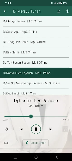 Dj Slow Full Bass Merayu Tuhan Screenshot 3