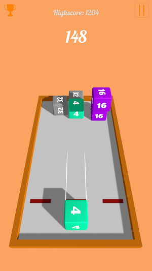 The Merge: 2048 3D Merging Game Screenshot 0