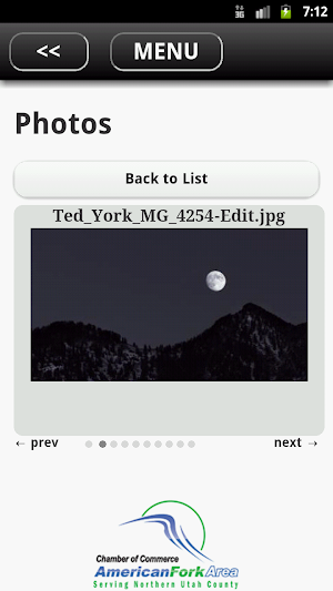 American Fork Area Chamber Screenshot 3