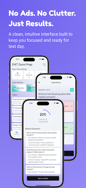 EMT Exam Prep 2025 Screenshot 3