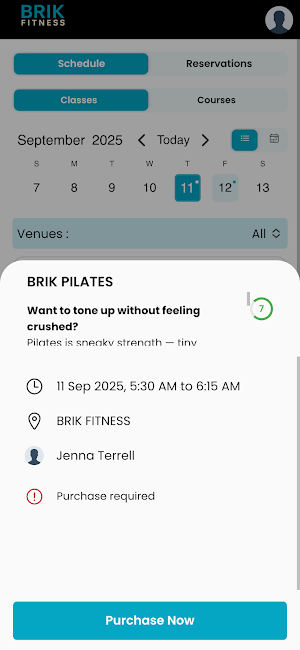 Brik Fitness Screenshot 1