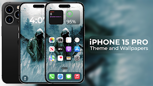 Launcher iPhone 15 Pro Max Screenshot 1