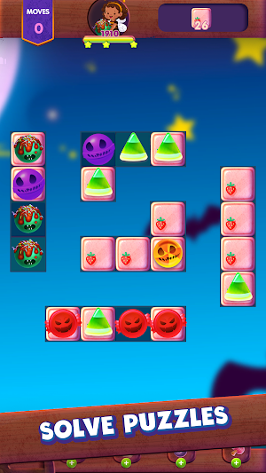 Spooky smash-Halloween match 3 Screenshot 1