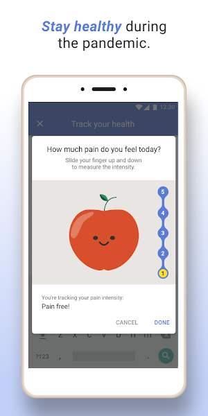 Stronger Together: Staying Healthy at Home Screenshot 2