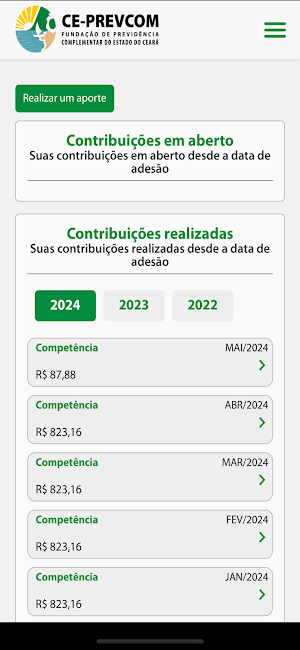 CEPrevcom - Participante Screenshot 2