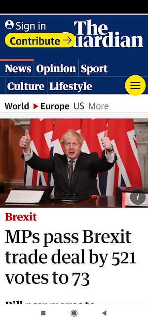 UK Newspapers Screenshot 1