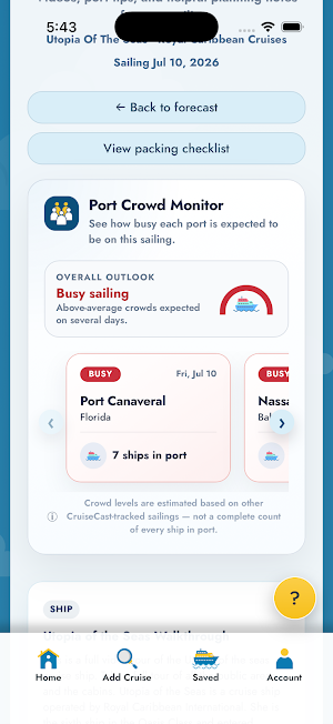 CruiseCast Screenshot 2