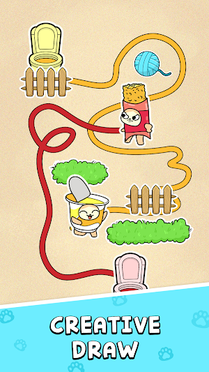 Banana Rush Race: Draw Puzzle Screenshot 3
