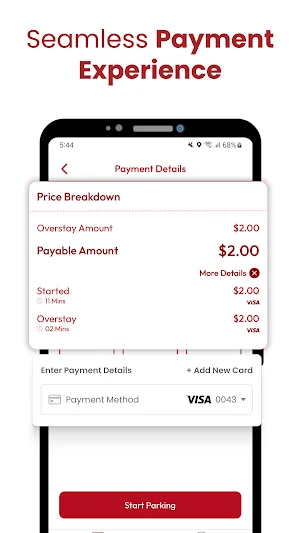 Preferred Parking App Screenshot 2